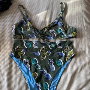 Aerie high waisted bikini set